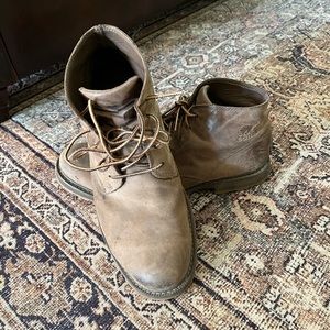 Mens Sorel waterproof leather dress boots